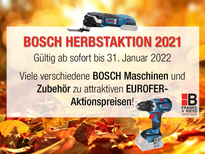 Bosch Herbstaktion 2021